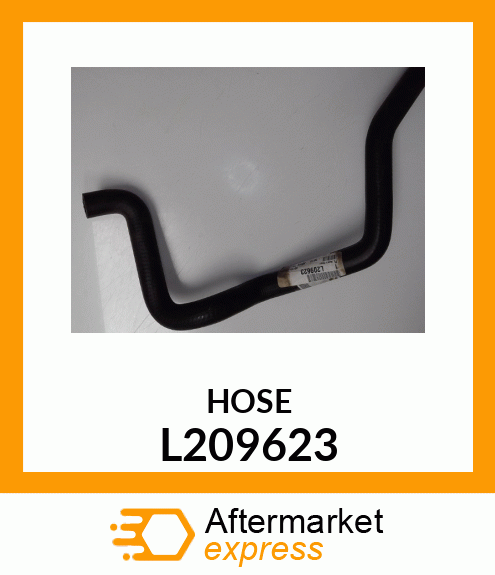 HOSE, FORMED, RETURN LINE SECONDARY L209623