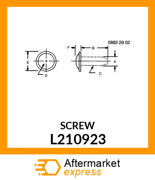 SCREW, EJOT PT 6X25 L210923