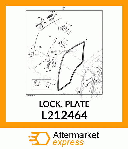 LOCK PLATE L212464