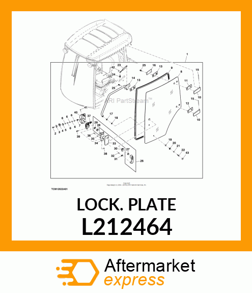 LOCK PLATE L212464