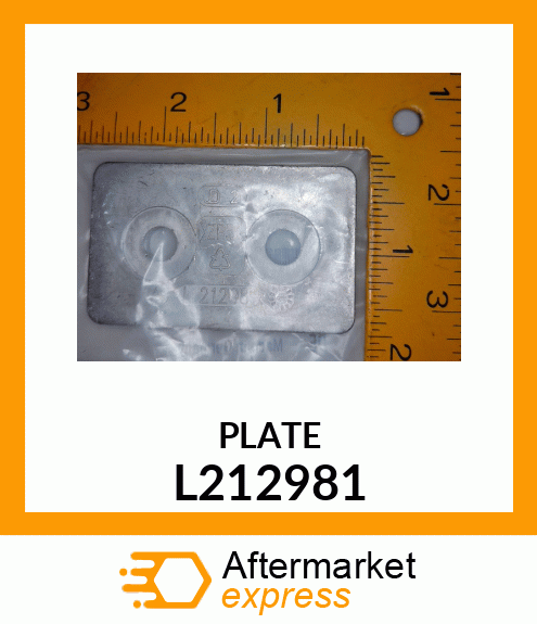 Plate - PLATE L212981