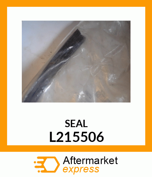 Weatherstrip - WEATHERSTRIP, HOOD RUBBER SEALING L215506