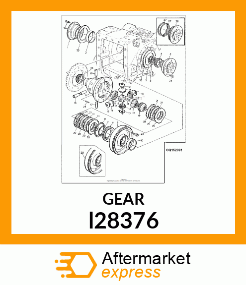 DIFF, BEVEL GEAR l28376