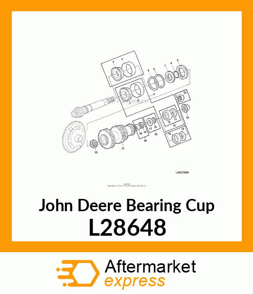 BEARING CUP L28648