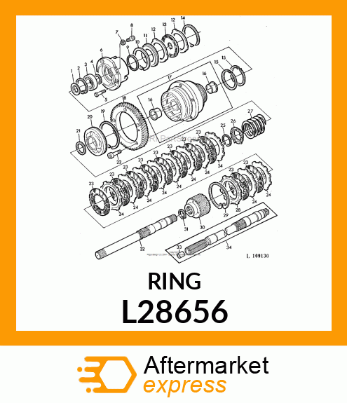 Piston Ring L28656