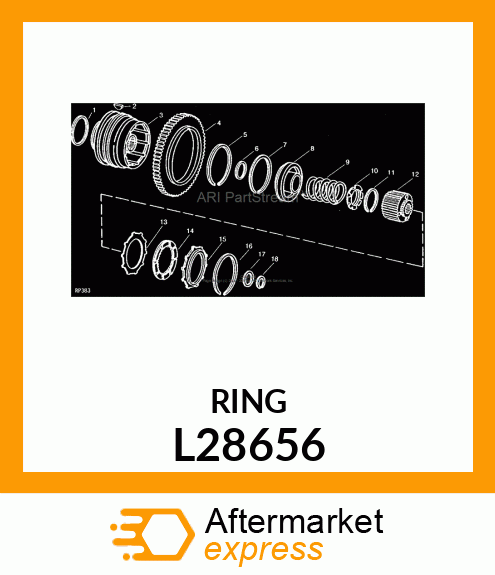 Piston Ring L28656