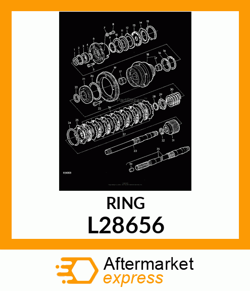 Piston Ring L28656