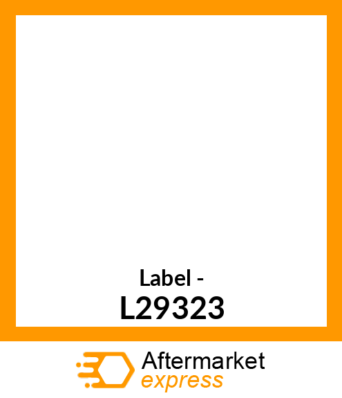 Label - L29323