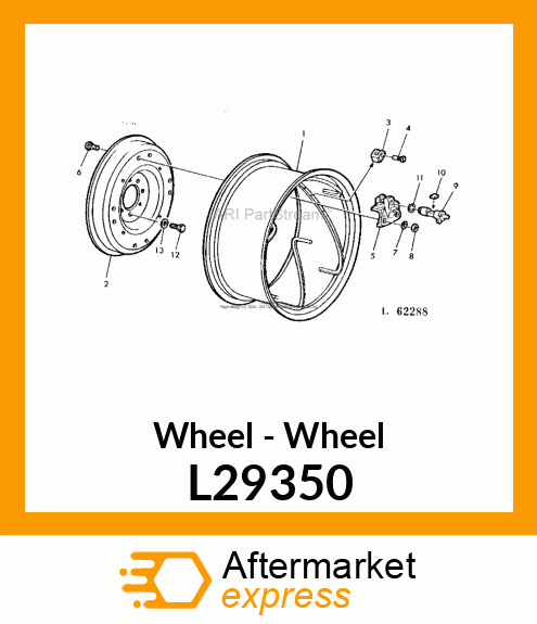 Wheel - Wheel L29350