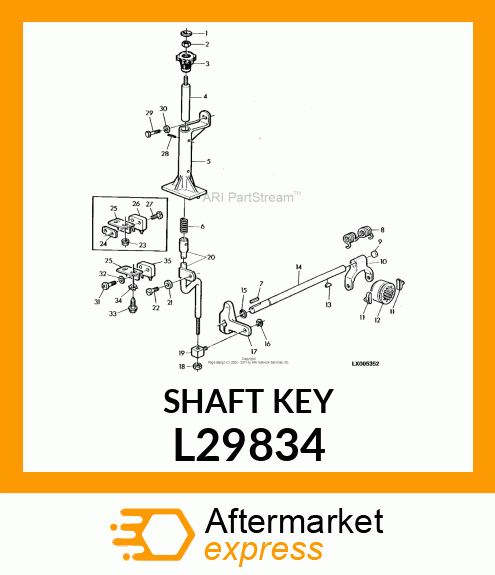 SHAFT KEY L29834