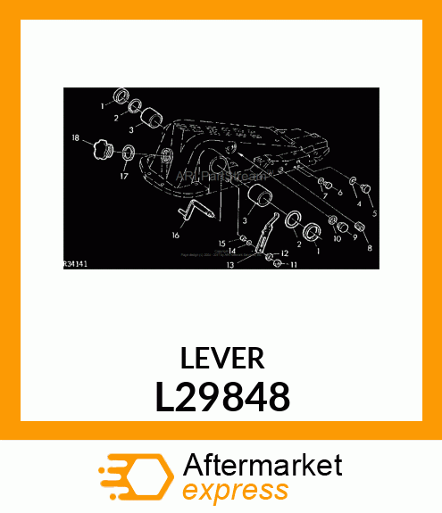 Lever L29848