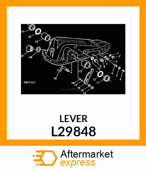 Lever L29848