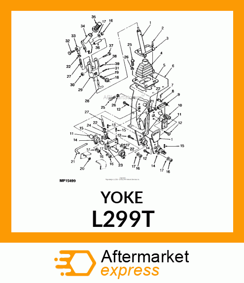 YOKE ,ADJUSTABLE L299T