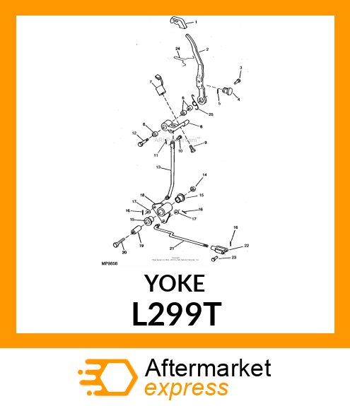 YOKE ,ADJUSTABLE L299T