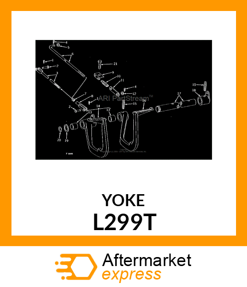 YOKE ,ADJUSTABLE L299T