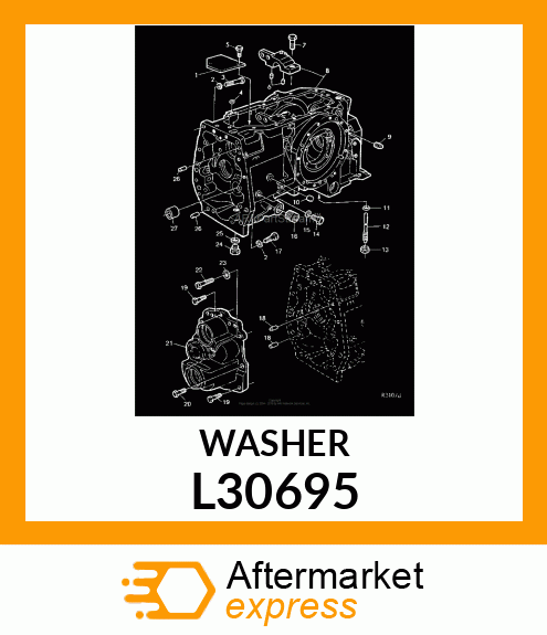 WASHER, WASHER L30695