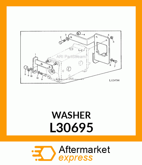 WASHER, WASHER L30695