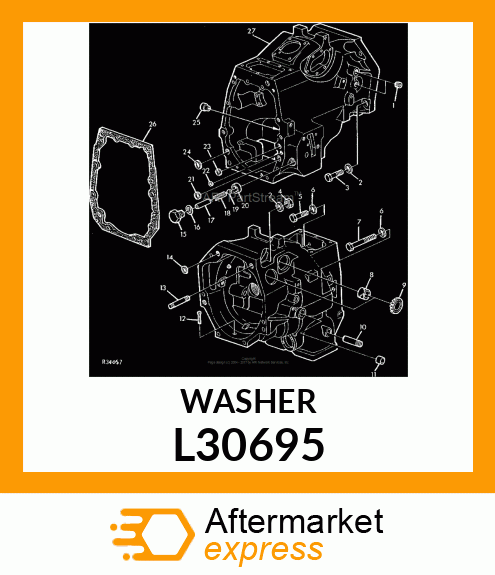 WASHER, WASHER L30695