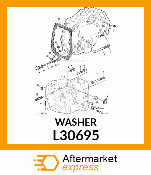 WASHER, WASHER L30695