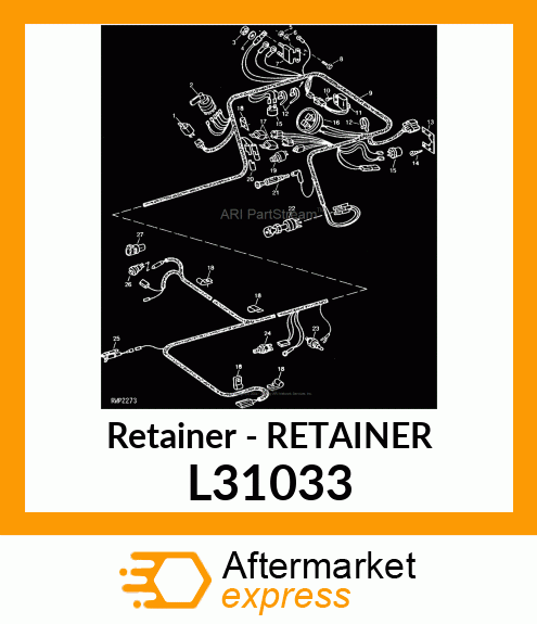 Retainer - RETAINER L31033