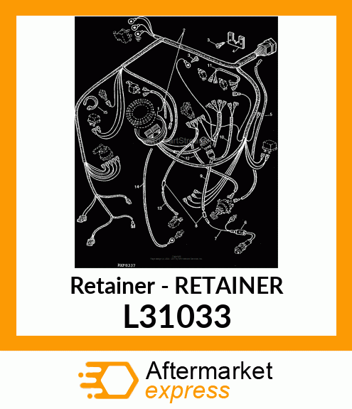 Retainer - RETAINER L31033