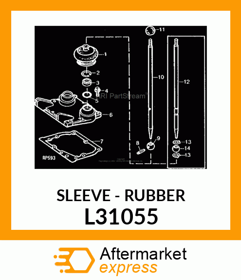 SLEEVE, RUBBER L31055