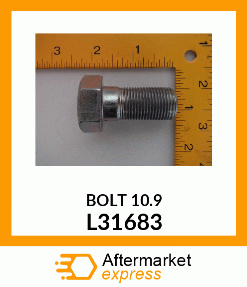 SCREW, 3/4 UNF X 40 GRADE 10.9 L31683