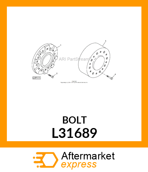 SCREW, WHEEL 10.9 L31689