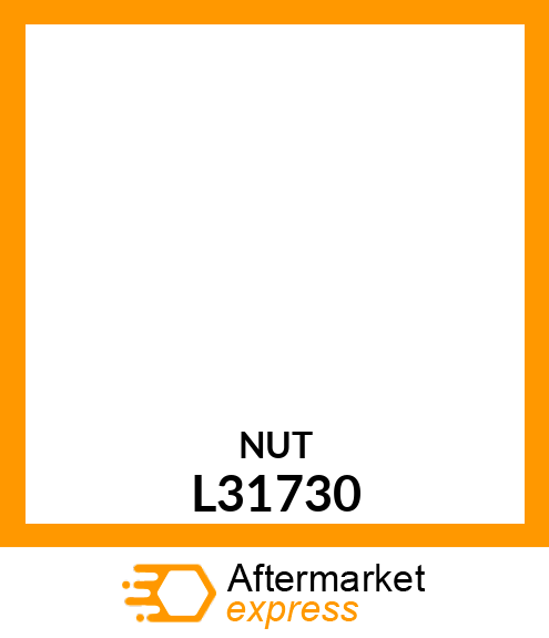 NUT, METRIC, HEX PREVAILING TORQUE L31730