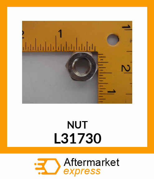 NUT, METRIC, HEX PREVAILING TORQUE L31730