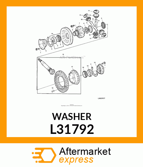 WASHER L31792