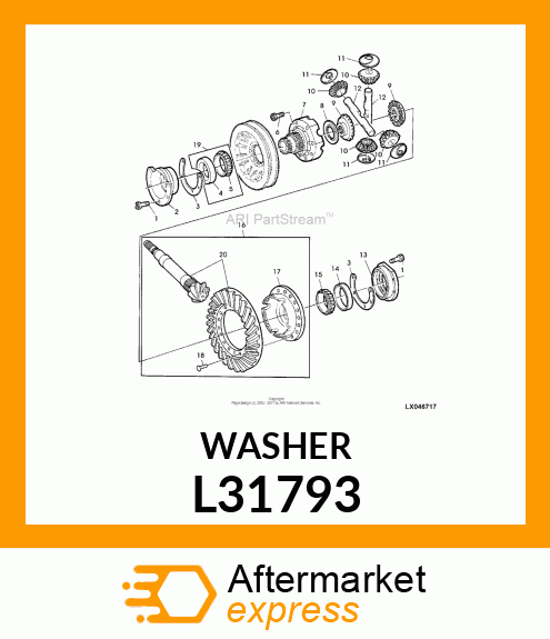 Thrust Washer L31793