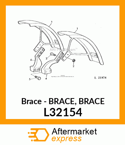 Brace L32154