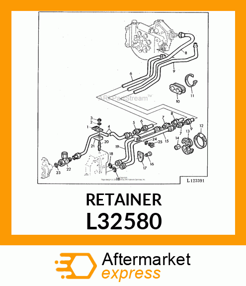 RETAINER L32580