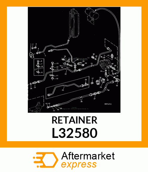 RETAINER L32580