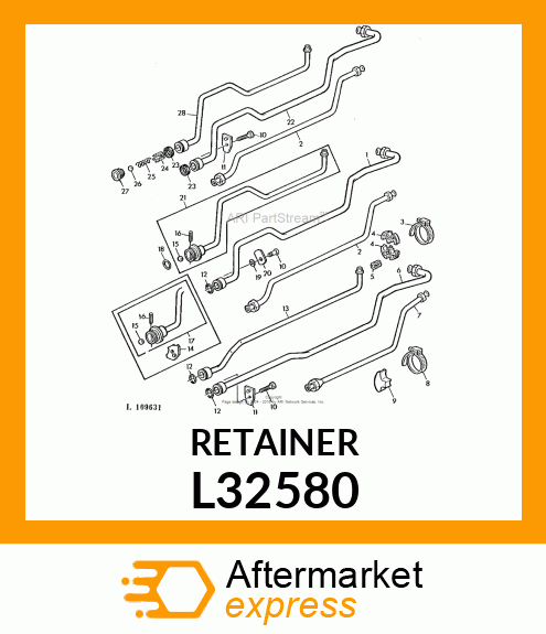 RETAINER L32580