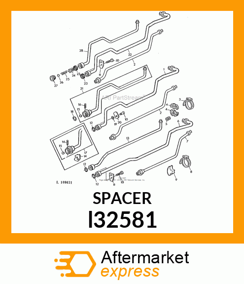 HOSE, HOSE, SLOTTET l32581