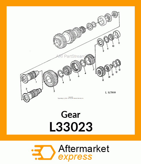 Gear L33023