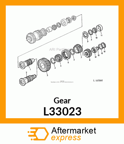 Gear L33023