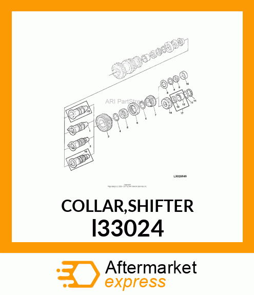 COLLAR,SHIFTER l33024