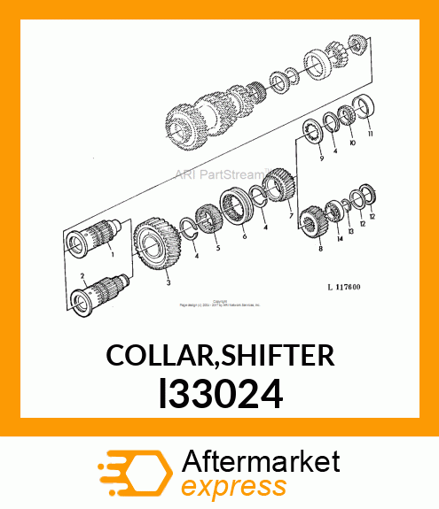 COLLAR,SHIFTER l33024