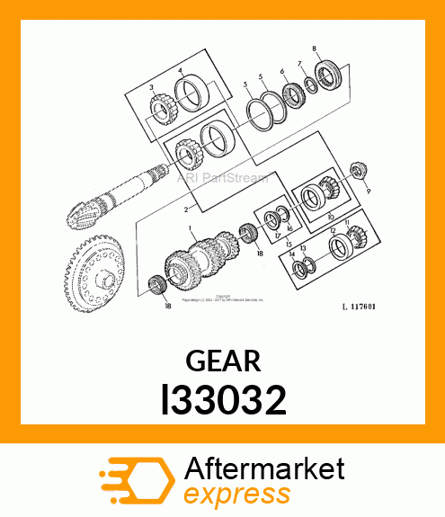 SHIFT COLLAR CARRIER l33032