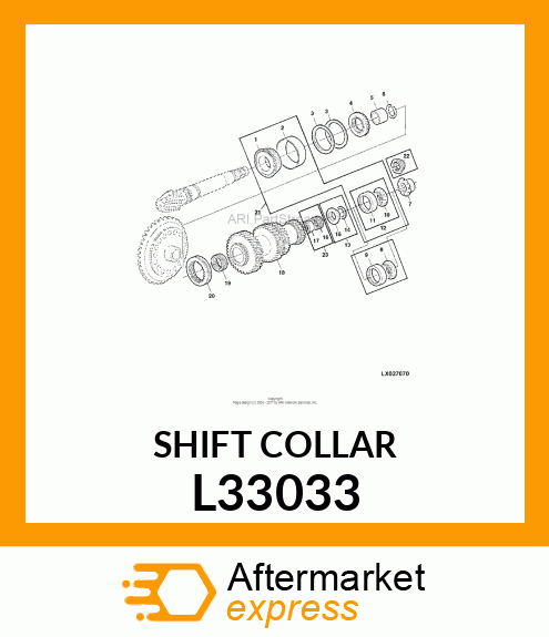 SHIFT COLLAR L33033