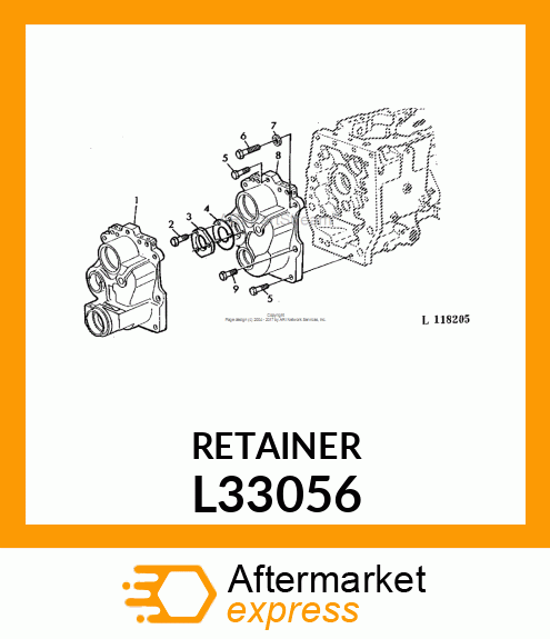 Retainer L33056