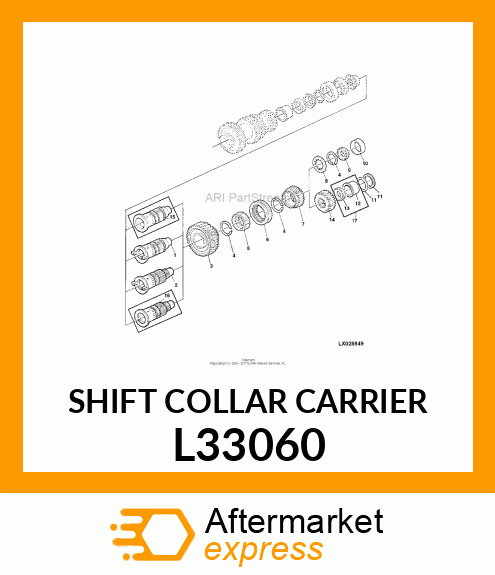 SHIFT COLLAR CARRIER L33060