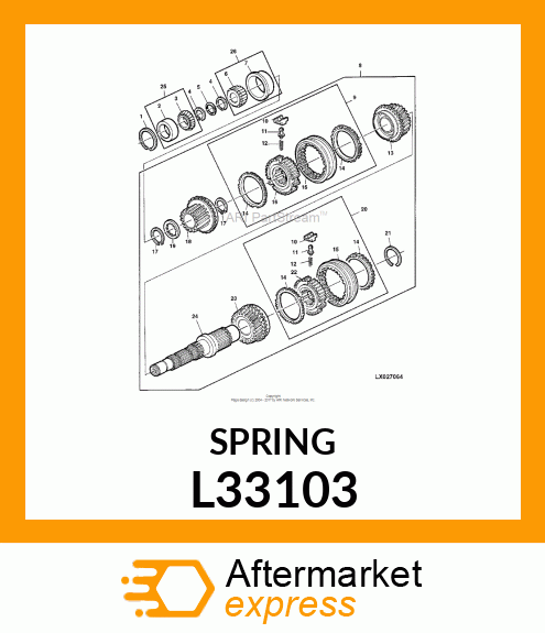 SPRING L33103