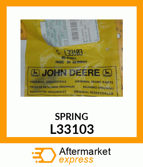 SPRING L33103