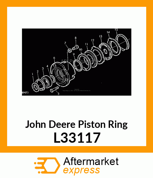 PISTON RING L33117