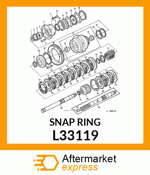 RING,SNAP L33119