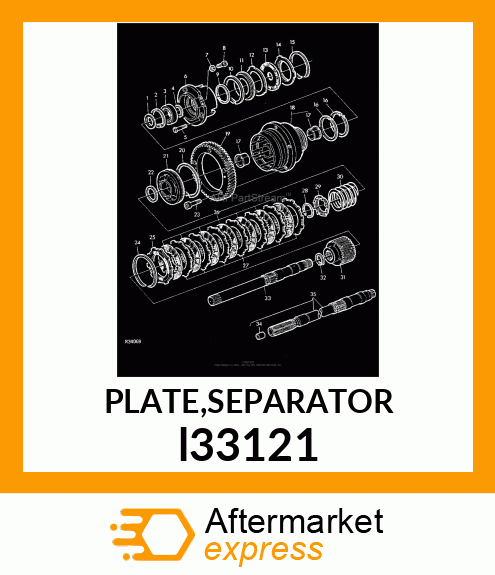 PLATE,SEPARATOR l33121